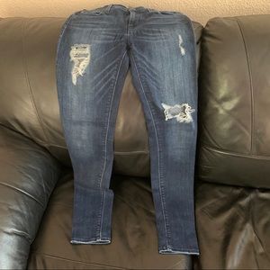 Hudson Jeans Women's Skinny Jeans - Dark Blue